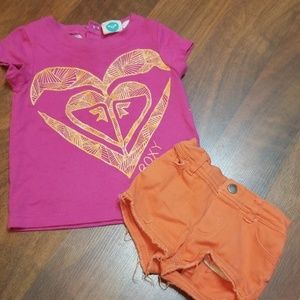 Roxy short set